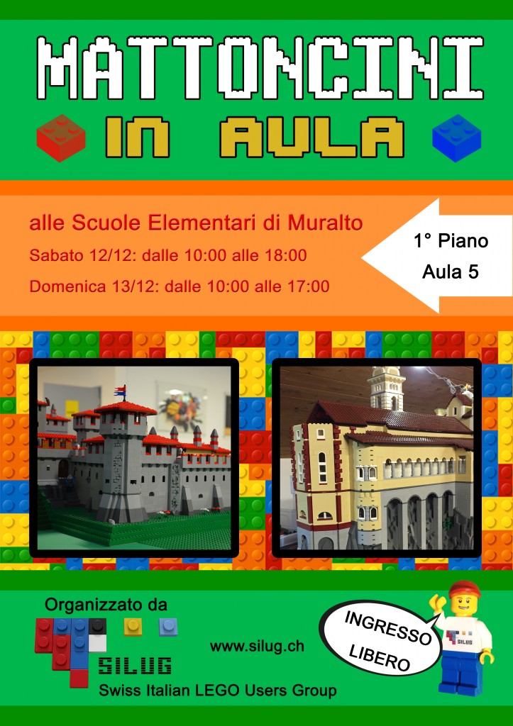 locandina mattoncini in aula 3
